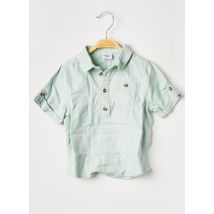TAPE À L'OEIL - Chemise manches courtes bleu en coton - Garçon - Taille TU - Modz