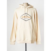 QUIKSILVER - Sweat-shirt à capuche beige en coton - Homme - Taille XL - Modz