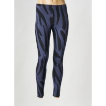 ADIDAS - Legging bleu en coton - Femme - Taille 34 - Modz
