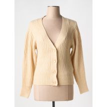 B.YOUNG - Gilet manches longues beige en polyester - Femme - Taille 34 - Modz