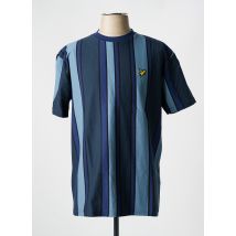 LYLE & SCOTT - T-shirt bleu en coton - Homme - Taille L - Modz