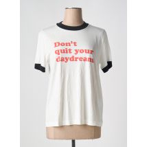 NUDIE JEANS CO - T-shirt blanc en coton - Femme - Taille 40 - Modz