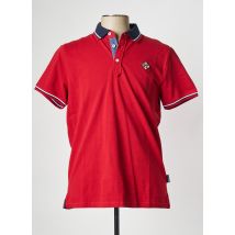 SCHOTT - Polo rouge en coton - Homme - Taille L - Modz