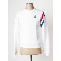 LE COQ SPORTIF - Sweat-shirt blanc en coton - Homme - Taille XS - Modz
