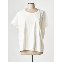 BREAL - T-shirt beige en polyester - Femme - Taille 44 - Modz
