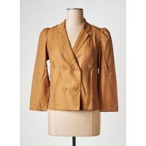 I.CODE (By IKKS) - Chemisier marron en coton - Femme - Taille 42 - Modz