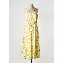 EKYOG - Robe mi-longue jaune en coton - Femme - Taille 36 - Modz