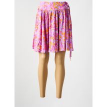 Y.A.S - Mini-jupe bleu en viscose - Femme - Taille 40 - Modz
