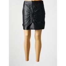 Y.A.S - Mini-jupe noir en cuir - Femme - Taille 38 - Modz
