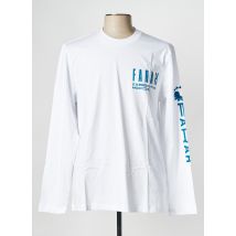 FARAH - T-shirt blanc en coton - Homme - Taille XL - Modz