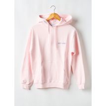 MAISON LABICHE - Sweat-shirt à capuche rose en coton - Femme - Taille 32 - Modz