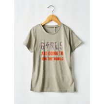 NAME IT - T-shirt marron en polyester - Fille - Taille TU - Modz
