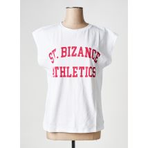 BIZANCE - T-shirt blanc en coton - Femme - Taille 40 - Modz