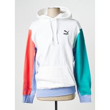 PUMA - Sweat-shirt à capuche violet en coton - Homme - Taille S - Modz