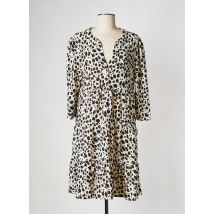 BREAL - Robe courte beige en polyester - Femme - Taille 40 - Modz