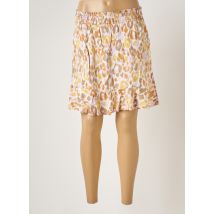VILA - Jupe courte beige en viscose - Femme - Taille 38 - Modz