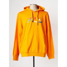 FILA - Sweat-shirt à capuche orange en coton - Homme - Taille L - Modz