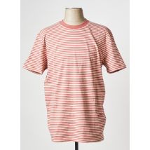 SELECTED - T-shirt rouge en coton - Homme - Taille S - Modz