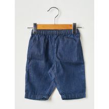 PETIT BATEAU - Jeans coupe droite bleu en coton - Fille - Taille TU - Modz