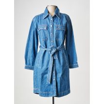 I.CODE (By IKKS) - Robe courte bleu en coton - Femme - Taille 36 - Modz