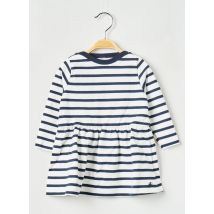 PETIT BATEAU - Robe mi-longue blanc en coton - Fille - Taille TU - Modz