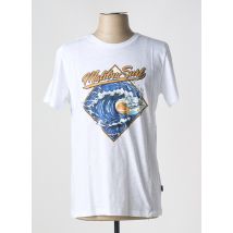 BLEND - T-shirt blanc en coton - Homme - Taille S - Modz