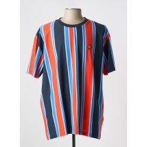 LYLE & SCOTT - T-shirt orange en coton - Homme - Taille L - Modz