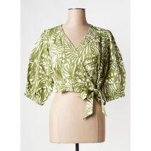 SUNCOO - Top vert en viscose - Femme - Taille 40 - Modz