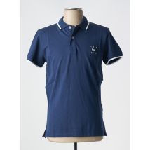 BLEND - Polo bleu en coton - Homme - Taille S - Modz