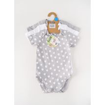 DIM - Body gris en coton - Enfant - Taille TU - Modz