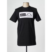 ELLESSE - T-shirt noir en coton - Homme - Taille M - Modz