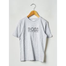 HUGO BOSS - T-shirt gris en coton - Garçon - Taille TU - Modz
