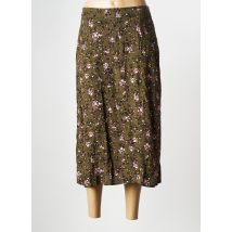 PIECES - Jupe mi-longue vert en viscose - Femme - Taille 40 - Modz