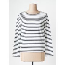 PETIT BATEAU - Pull blanc en coton - Femme - Taille 34 - Modz