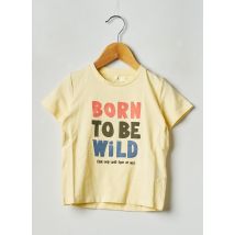 NAME IT - T-shirt jaune en coton - Garçon - Taille TU - Modz
