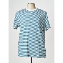 FARAH - T-shirt bleu en coton - Homme - Taille M - Modz