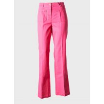 CAROLL - Pantalon large rose en coton - Femme - Taille 42 - Modz