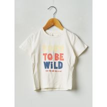 NAME IT - T-shirt blanc en coton - Garçon - Taille TU - Modz