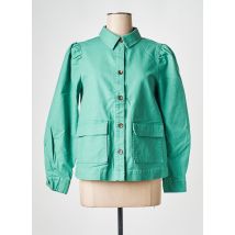 ATELIER REVE - Veste casual vert en coton - Femme - Taille 40 - Modz