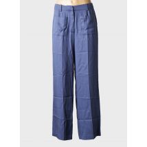 ATELIER REVE - Pantalon large bleu en lyocell - Femme - Taille 38 - Modz