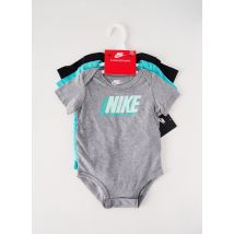 NIKE - Body gris en coton - Garçon - Taille TU - Modz
