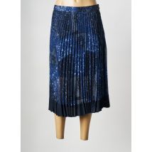 TOMMY HILFIGER - Jupe mi-longue bleu en polyester - Femme - Taille 34 - Modz