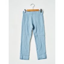 SARENZA X ELISE CHALMIN - Pantalon droit bleu en coton - Enfant - Taille TU - Modz