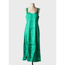 BIZANCE - Robe mi-longue vert en polyester - Femme - Taille 38 - Modz