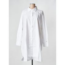 TOMMY HILFIGER - Robe courte blanc en coton - Femme - Taille 38 - Modz