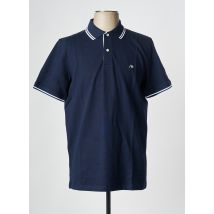 SELECTED - Polo bleu en coton - Homme - Taille S - Modz