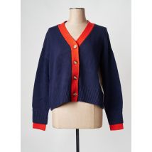 STELLA FOREST - Gilet manches longues orange en laine - Femme - Taille 34 - Modz