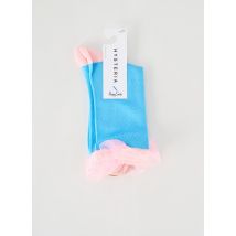 HAPPY SOCKS - Chaussettes bleu en viscose - Femme - Taille 36-38 - Modz