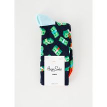 HAPPY SOCKS - Chaussettes bleu en coton - Homme - Taille 36-40 - Modz