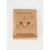 SISTERS REPUBLIC - Culottes-menstruelles noir en nylon - Femme - Taille 34 - Modz